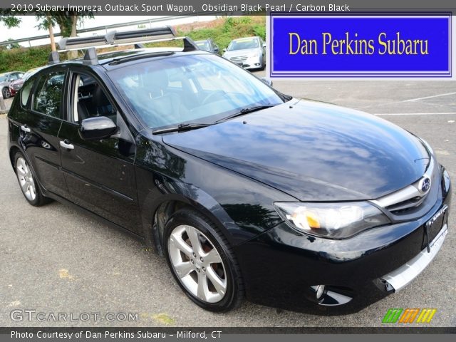 2010 Subaru Impreza Outback Sport Wagon in Obsidian Black Pearl