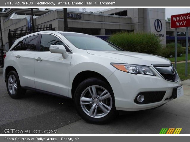 2015 Acura RDX Technology in White Diamond Pearl