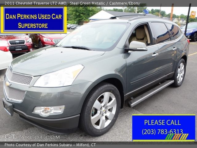 2011 Chevrolet Traverse LTZ AWD in Steel Green Metallic