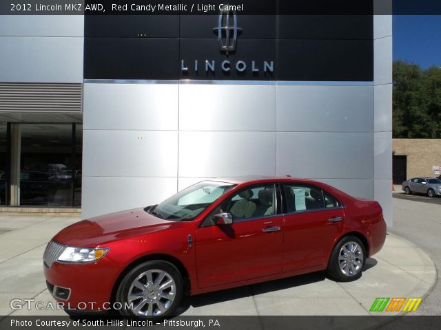 2012 Lincoln MKZ AWD in Red Candy Metallic