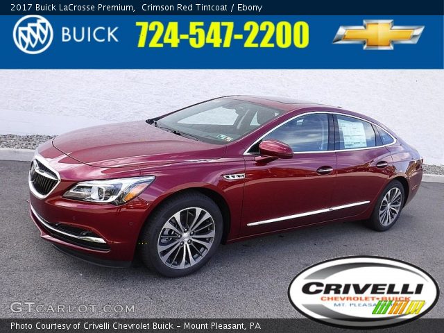 2017 Buick LaCrosse Premium in Crimson Red Tintcoat