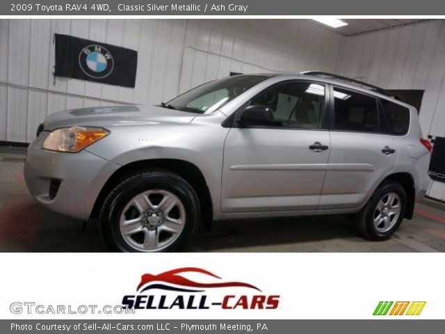 2009 Toyota RAV4 4WD in Classic Silver Metallic
