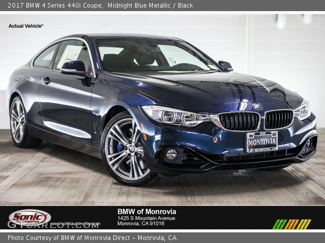 2017 BMW 4 Series 440i Coupe in Midnight Blue Metallic