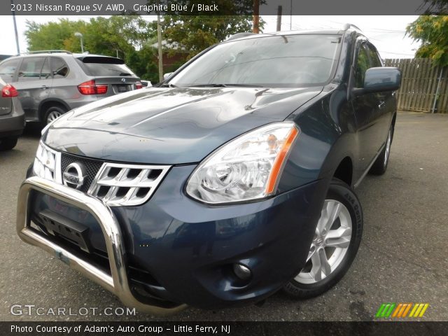 2013 Nissan Rogue SV AWD in Graphite Blue