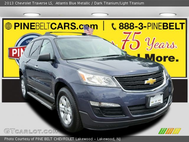2013 Chevrolet Traverse LS in Atlantis Blue Metallic