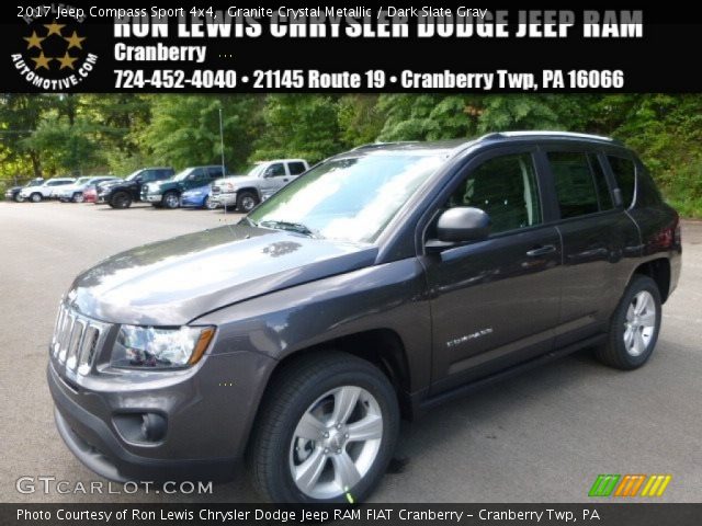 2017 Jeep Compass Sport 4x4 in Granite Crystal Metallic