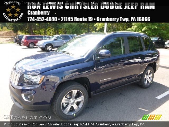 2017 Jeep Compass High Altitude 4x4 in True Blue Pearl