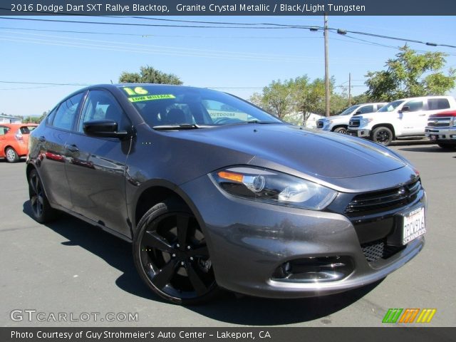 2016 Dodge Dart SXT Rallye Blacktop in Granite Crystal Metallic