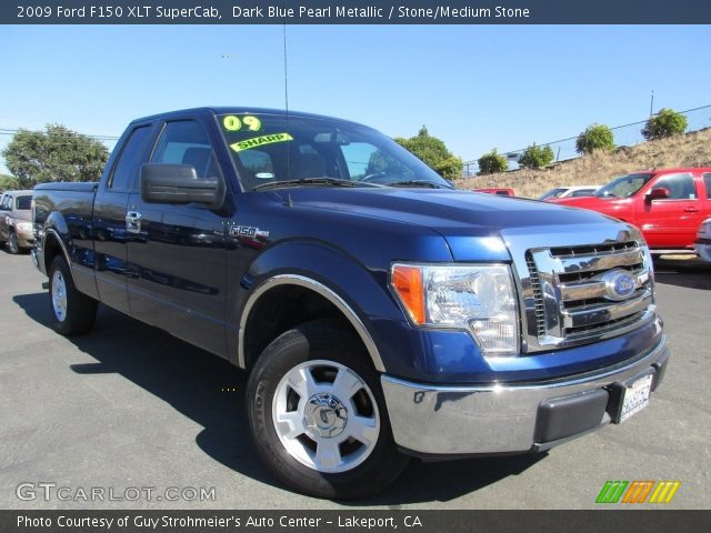 2009 Ford F150 XLT SuperCab in Dark Blue Pearl Metallic