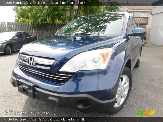 2008 Honda CR-V EX-L 4WD in Royal Blue Pearl