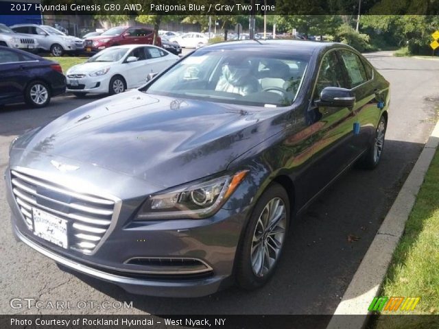 2017 Hyundai Genesis G80 AWD in Patigonia Blue