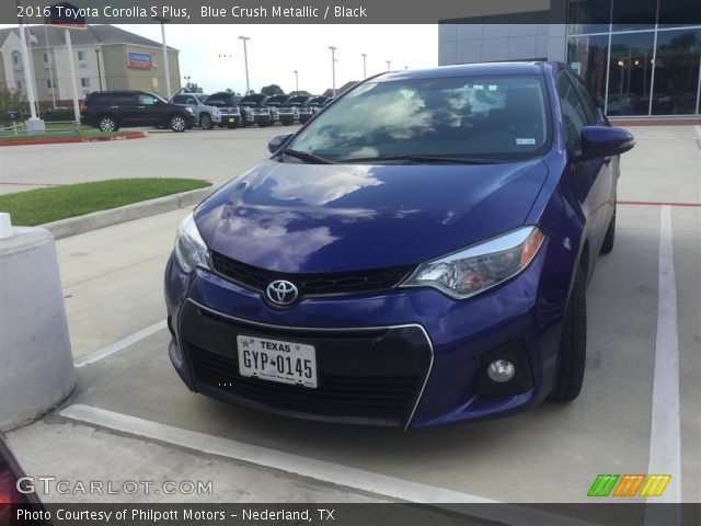 2016 Toyota Corolla S Plus in Blue Crush Metallic