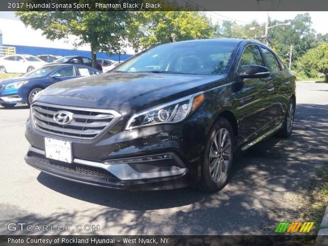 2017 Hyundai Sonata Sport in Phantom Black