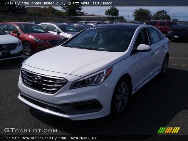 2017 Hyundai Sonata Limited 2.0T in Quartz White Pearl