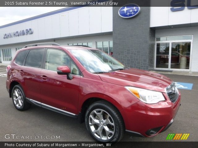 2015 Subaru Forester 2.5i Touring in Venetian Red Pearl