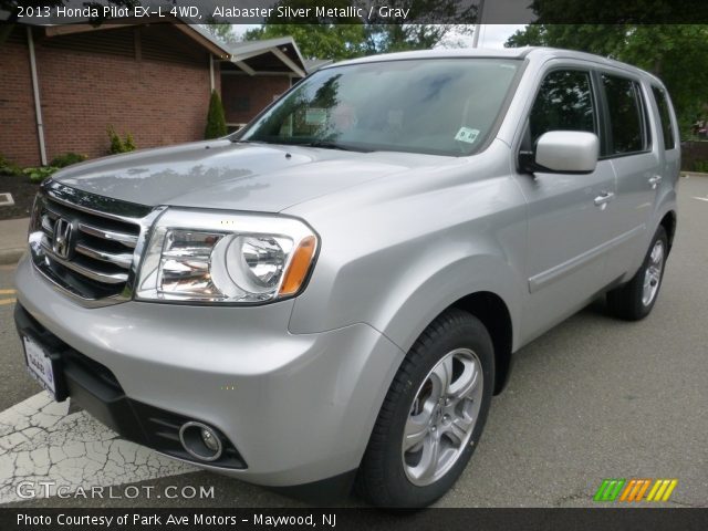 2013 Honda Pilot EX-L 4WD in Alabaster Silver Metallic