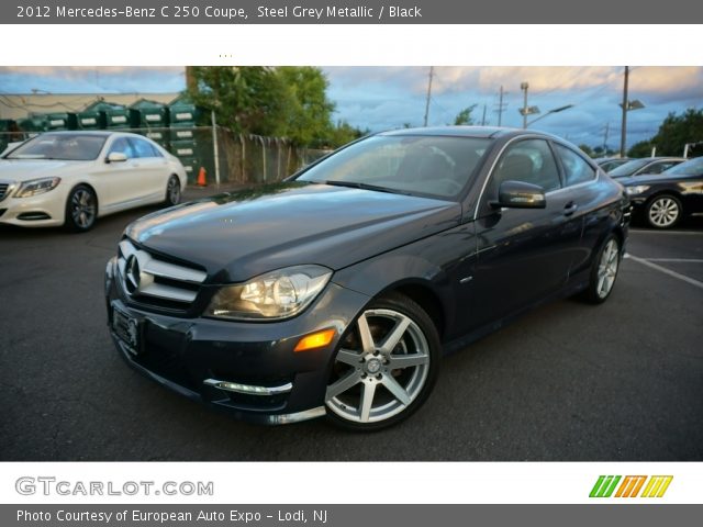 2012 Mercedes-Benz C 250 Coupe in Steel Grey Metallic