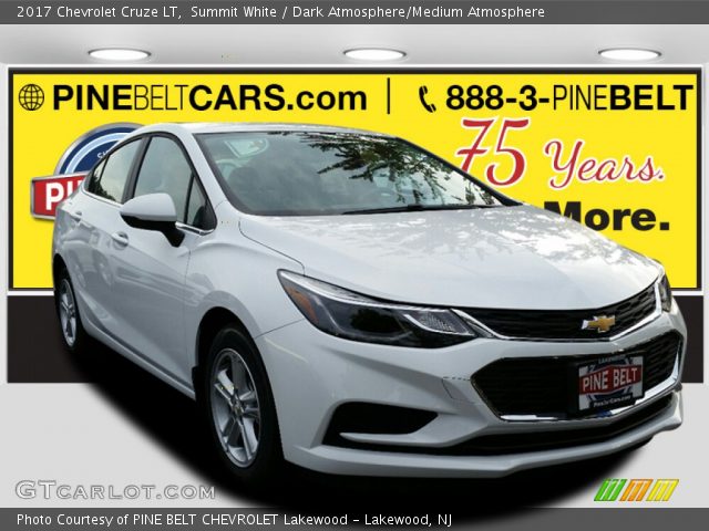 2017 Chevrolet Cruze LT in Summit White