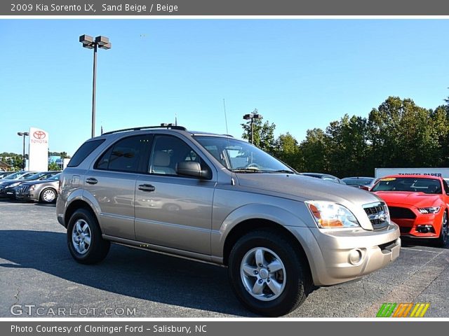 2009 Kia Sorento LX in Sand Beige