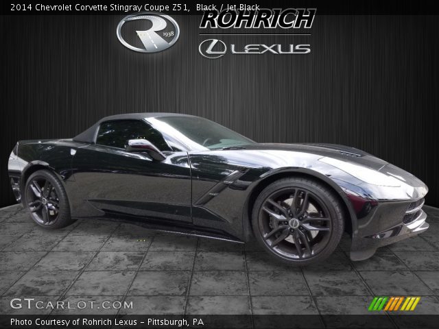 2014 Chevrolet Corvette Stingray Coupe Z51 in Black
