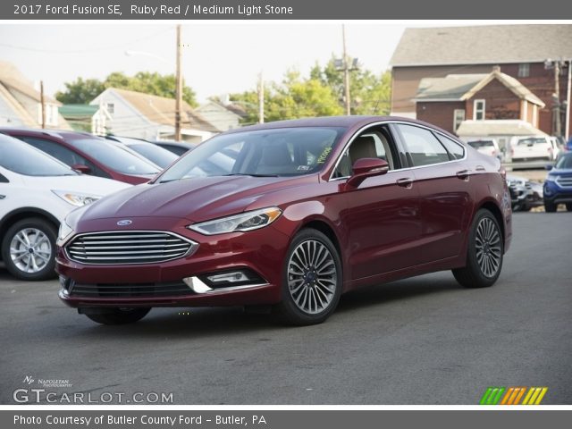 2017 Ford Fusion SE in Ruby Red
