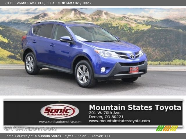 2015 Toyota RAV4 XLE in Blue Crush Metallic