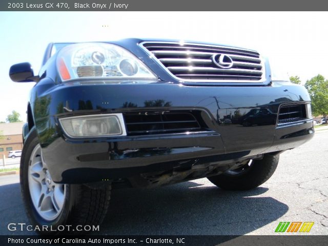 2003 Lexus GX 470 in Black Onyx