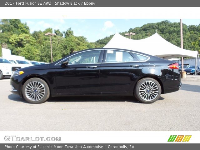 2017 Ford Fusion SE AWD in Shadow Black