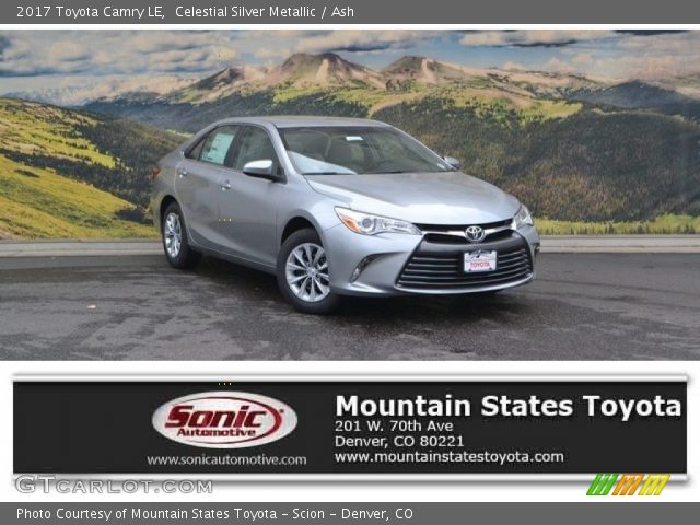2017 Toyota Camry LE in Celestial Silver Metallic