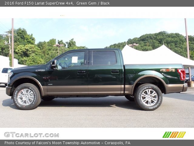 2016 Ford F150 Lariat SuperCrew 4x4 in Green Gem