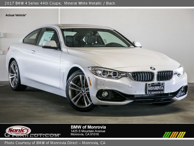 2017 BMW 4 Series 440i Coupe in Mineral White Metallic