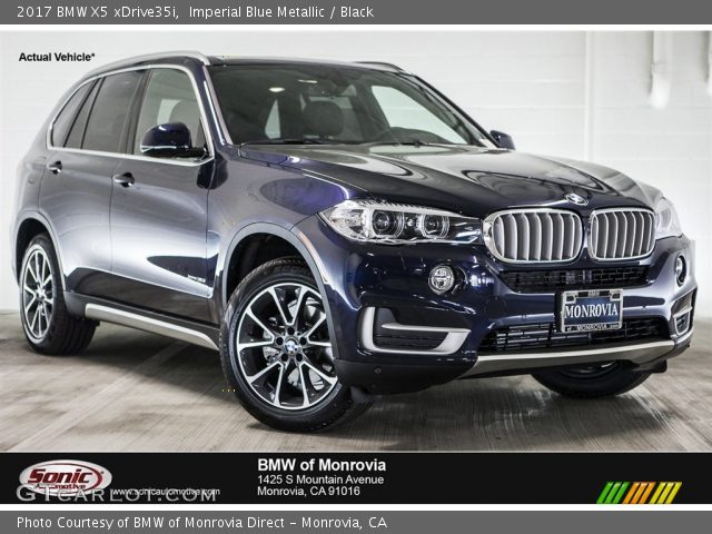 2017 BMW X5 xDrive35i in Imperial Blue Metallic