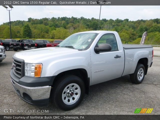 2012 GMC Sierra 1500 Regular Cab in Quicksilver Metallic