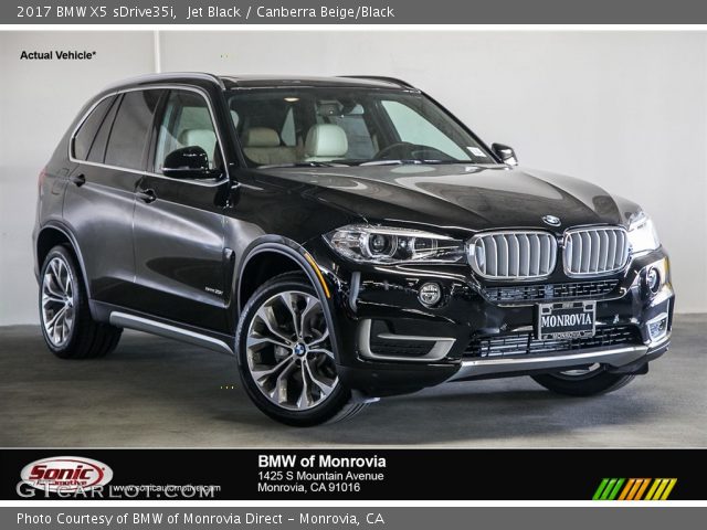 2017 BMW X5 sDrive35i in Jet Black