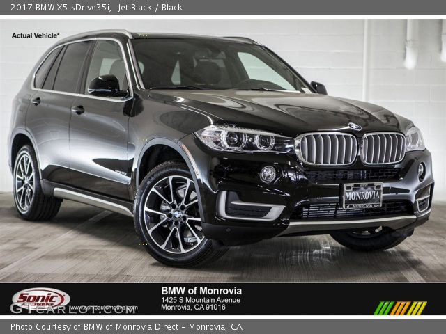 2017 BMW X5 sDrive35i in Jet Black