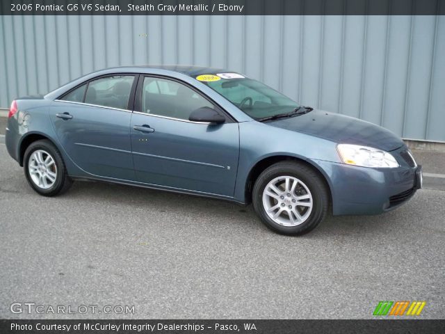 2006 Pontiac G6 V6 Sedan in Stealth Gray Metallic