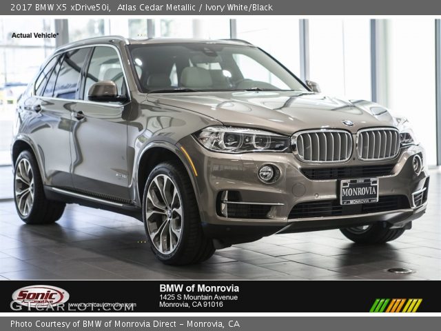 2017 BMW X5 xDrive50i in Atlas Cedar Metallic