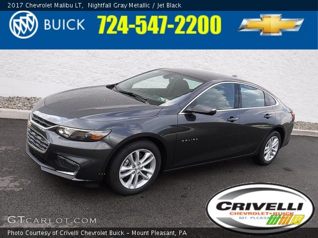 2017 Chevrolet Malibu LT in Nightfall Gray Metallic