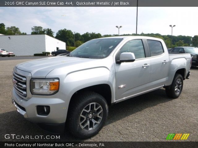 2016 GMC Canyon SLE Crew Cab 4x4 in Quicksilver Metallic