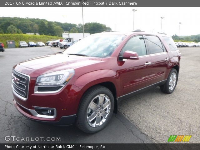 2017 GMC Acadia Limited AWD in Crimson Red Tintcoat
