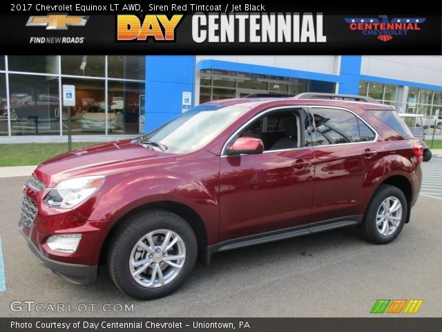 2017 Chevrolet Equinox LT AWD in Siren Red Tintcoat