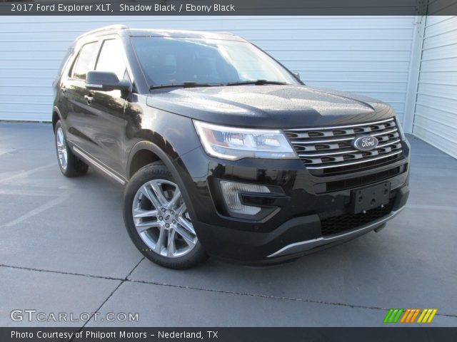 2017 Ford Explorer XLT in Shadow Black