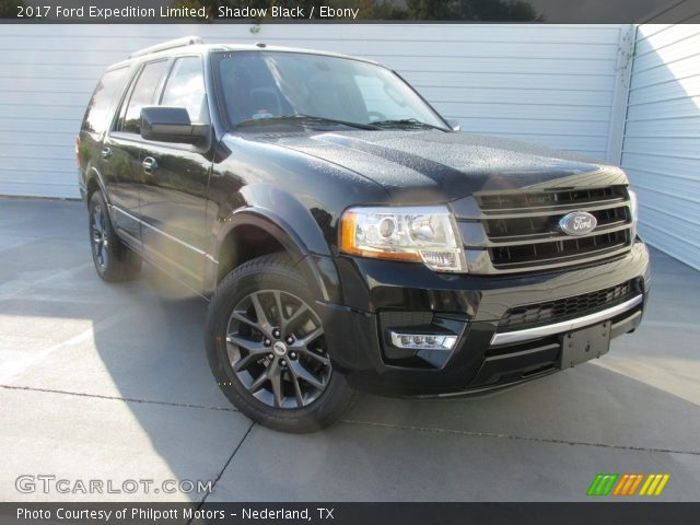 2017 Ford Expedition Limited in Shadow Black