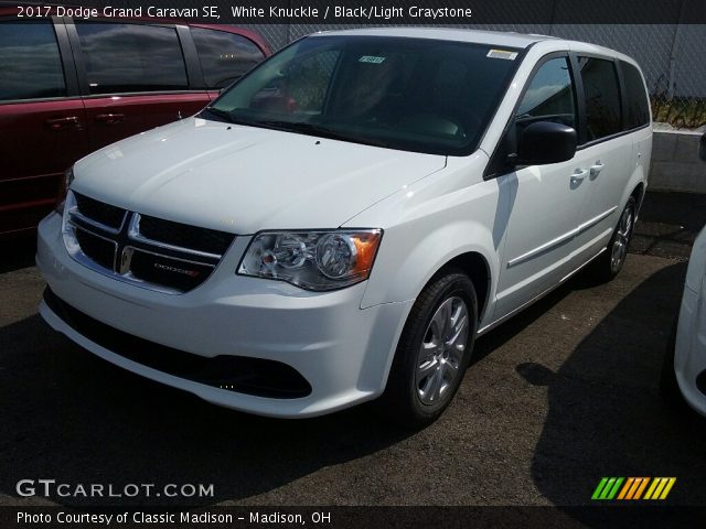 2017 Dodge Grand Caravan SE in White Knuckle