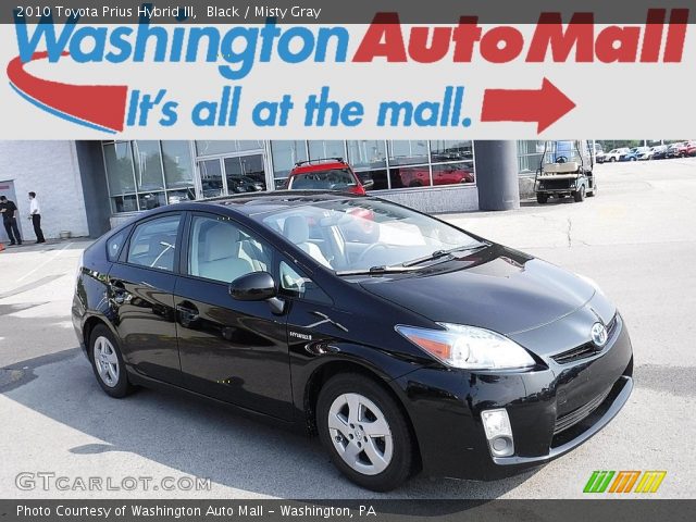 2010 Toyota Prius Hybrid III in Black