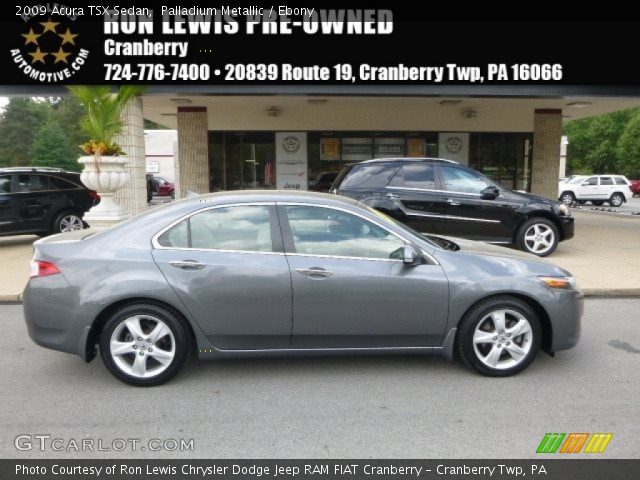 2009 Acura TSX Sedan in Palladium Metallic