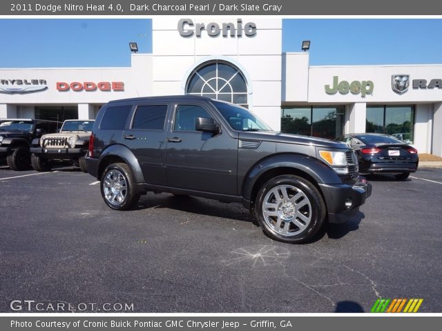 2011 Dodge Nitro Heat 4.0 in Dark Charcoal Pearl