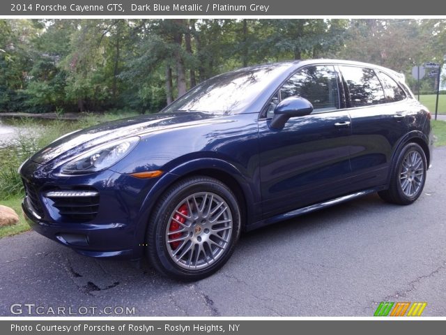 2014 Porsche Cayenne GTS in Dark Blue Metallic