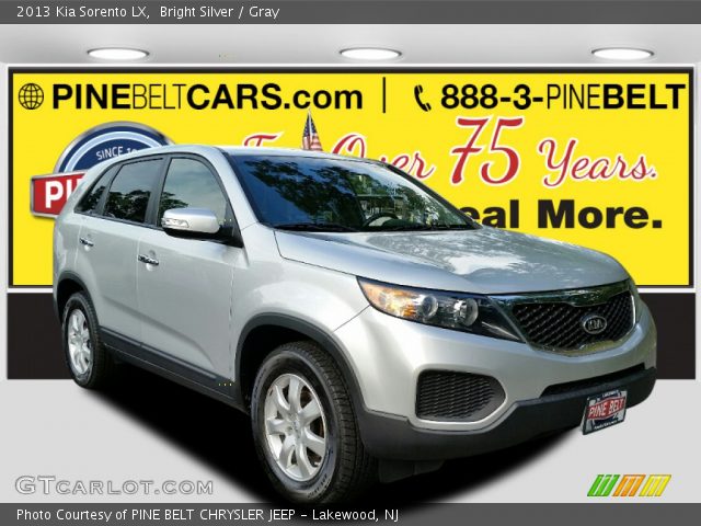 2013 Kia Sorento LX in Bright Silver