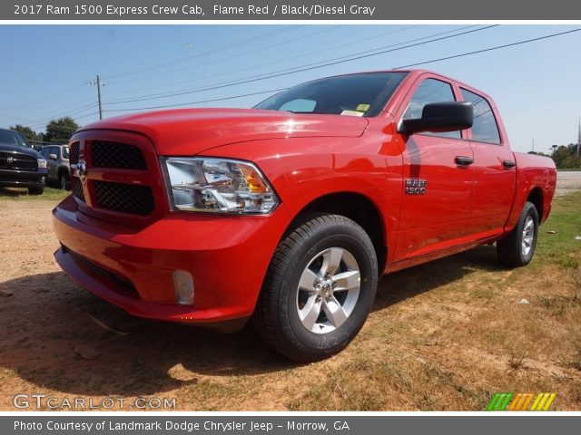 2017 Ram 1500 Express Crew Cab in Flame Red